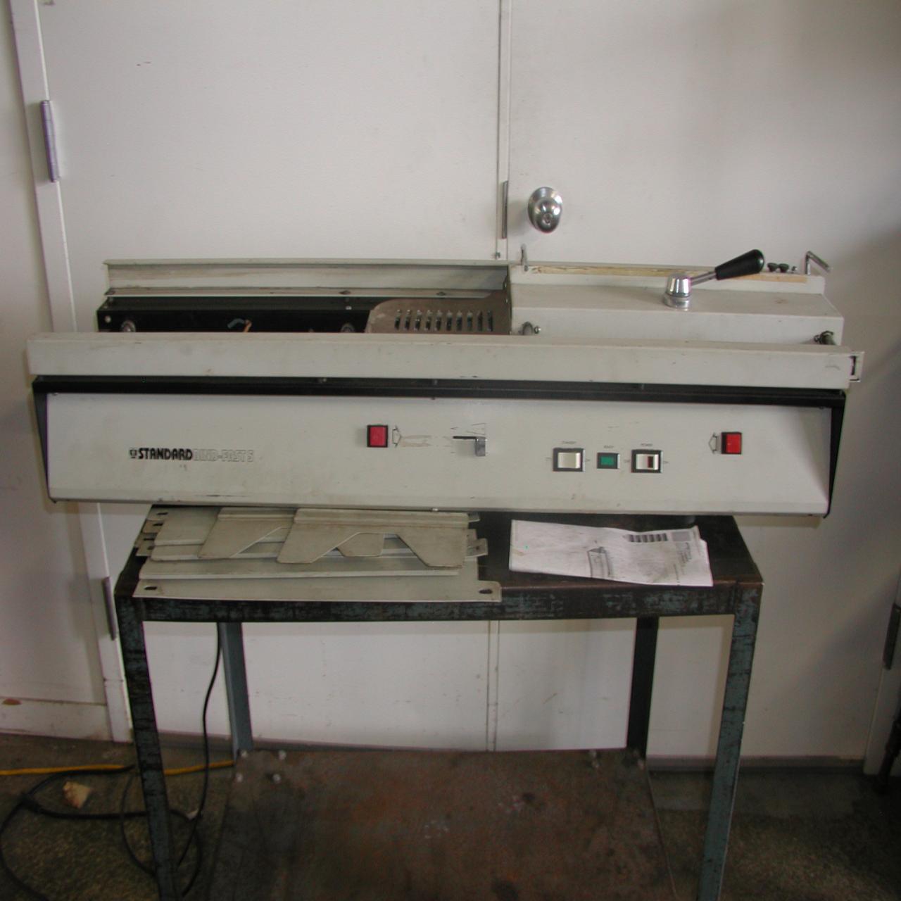 Lot 20 Standard Bindfast 5 Perfect Binder Padder Wirebids